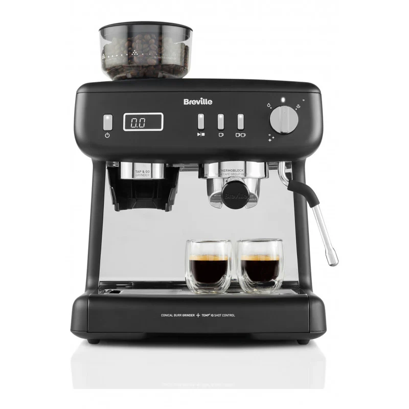 Expresso Breville Machine Espresso Avec Broyeur à Grains Intégré & écran Led Breville