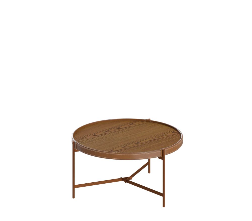 TABLE  MESA AQUA CENTRO(P) FREIJO/COBRE 68075