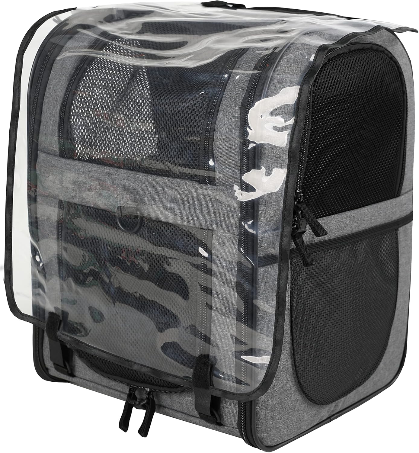 apollo walker Sac à dos pour animaux de compagnie, sac de transport pour chiens et chats de 2 à 12 kg, souple, vert armée