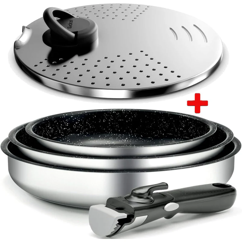 291505, Set De Poeles 20-24-26cm Backen