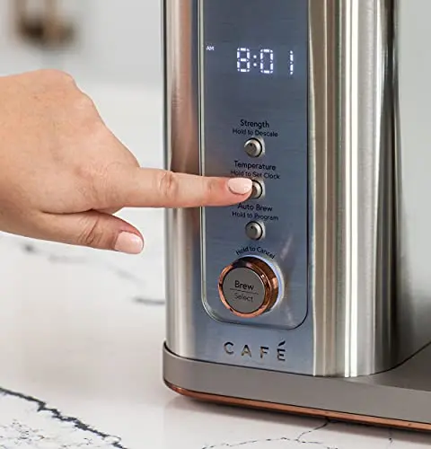 Café Specialty Drip Coffee Maker | 10-Cup Insulated Thermal Carafe | WiFi Enabled Voice-to-Brew Technology | Smart Home Kitchen Essentials | SCA Certified, Barista-Quality Brew | Matte Black