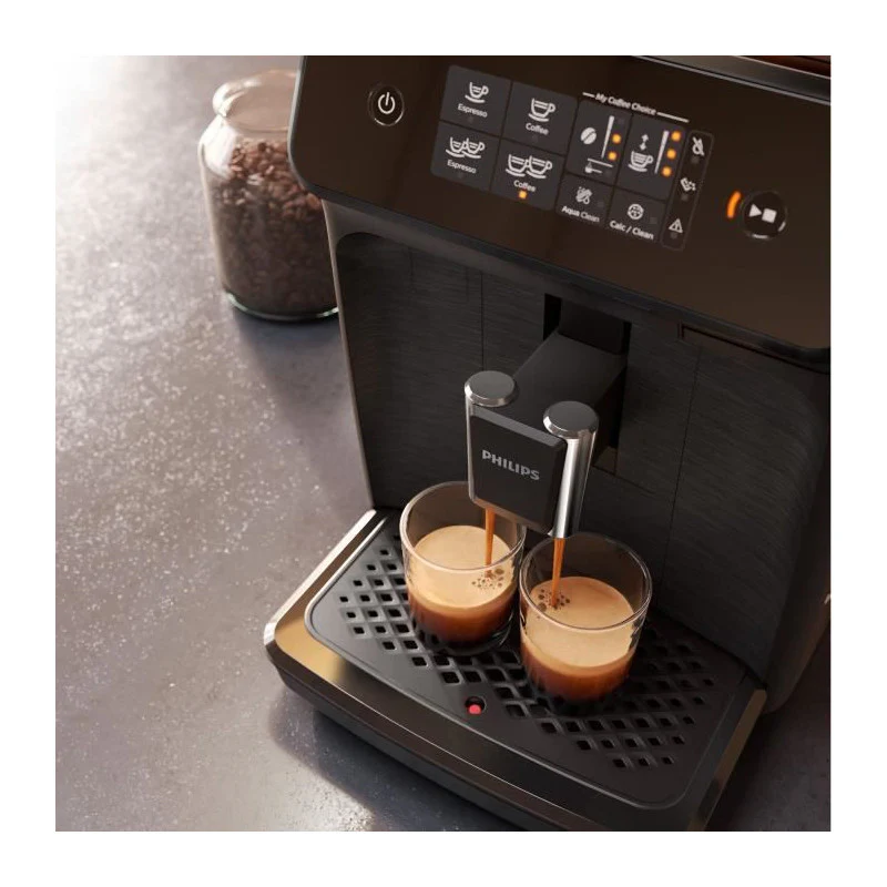 Machine Expresso Broyeur Automatique -   - Ep1200/00 - 1500 W - 275 G De Grains - Noir Philips