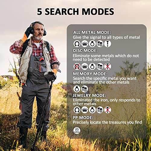 DR.ÖTEK Metal Detector for Adults Professional