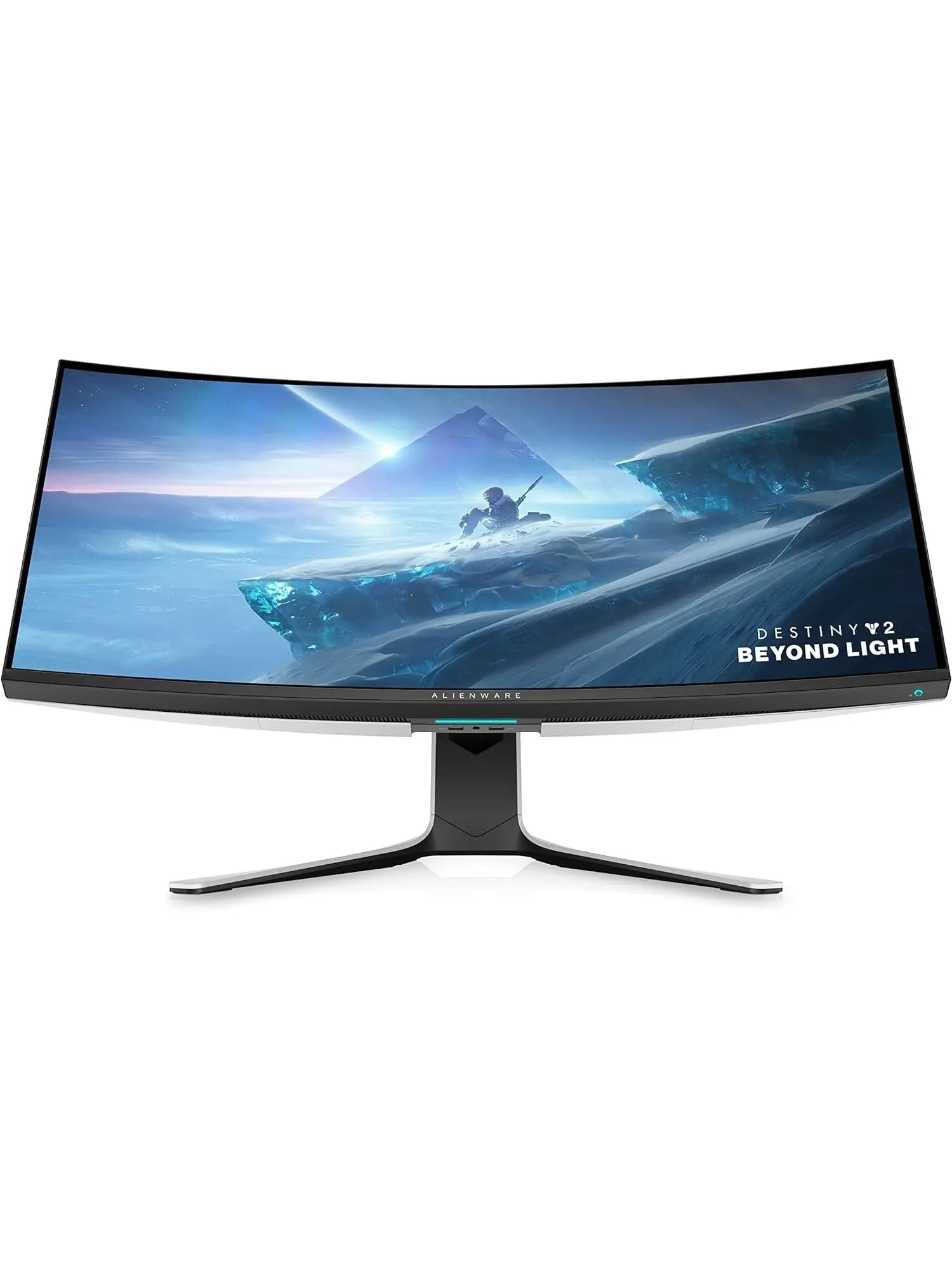 Alienware Ultrawide Curved Gaming Monitor 38 Inch, 144Hz Refresh Rate, 3840 x 1600 WQHD , IPS, NVIDIA G-SYNC Ultimate, 1ms Response Time, 2300R Curvature, VESA Display HDR 600, AW3821DW - White