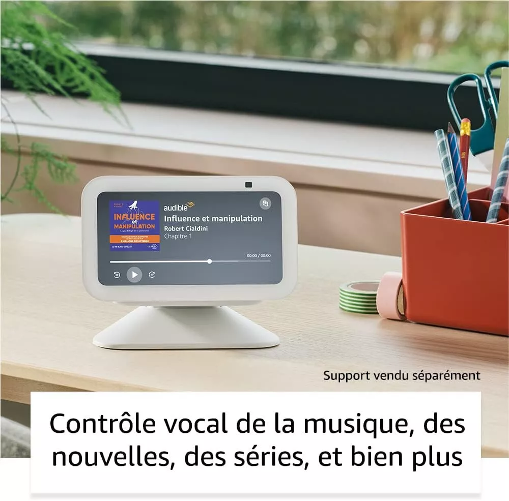 Echo Show 5 (3e génération) | Écran tactile connecté compact avec Alexa