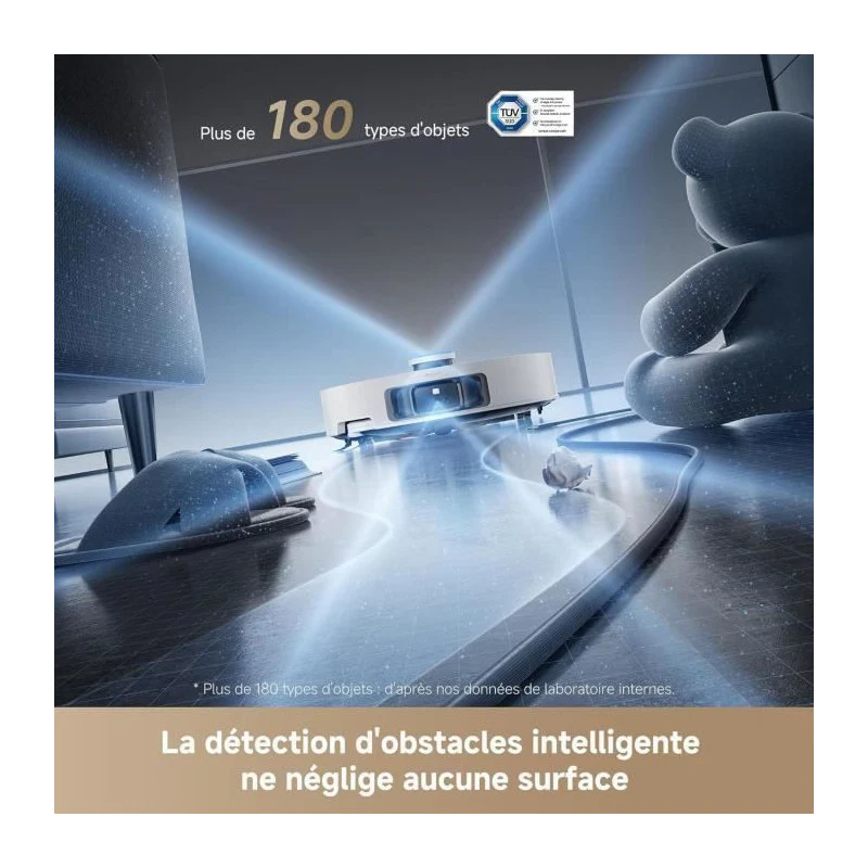 L50 Pro Ultra - Robot Aspirateur Laveur Avec Vidage Automatique Et Nettoyage Automatique Des Serpillieres - 19 500 Pa Dreame