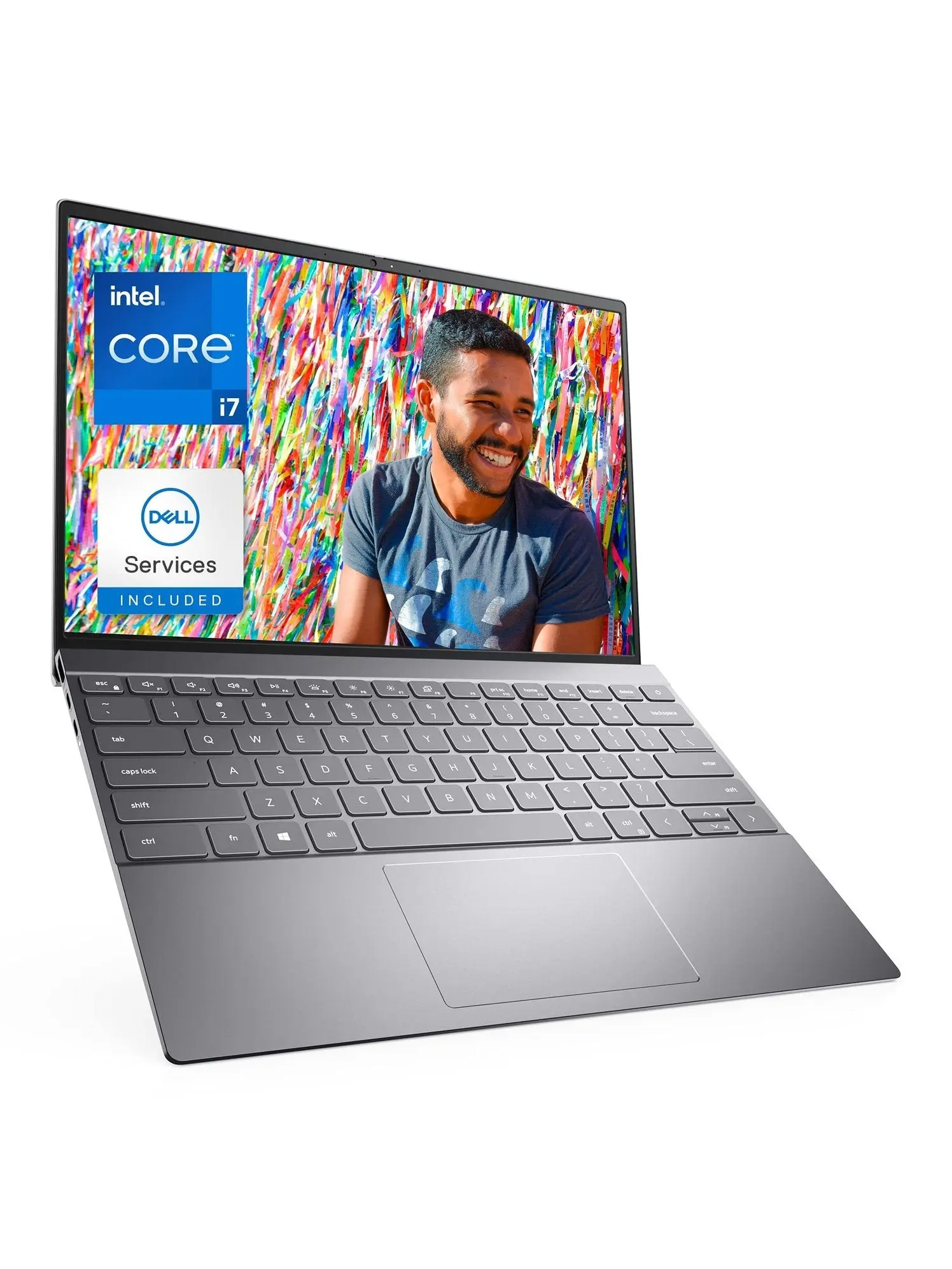 Dell Inspiron 13 5310, 13.3 inch QHD Non-Touch Laptop - Intel Core i7-11390H, 16GB LPDDR4x RAM, 512GB SSD, NVIDIA GeForce MX450 with 2GB GDDR6, Windows 11 Home - Platinum Silver (Latest Model)