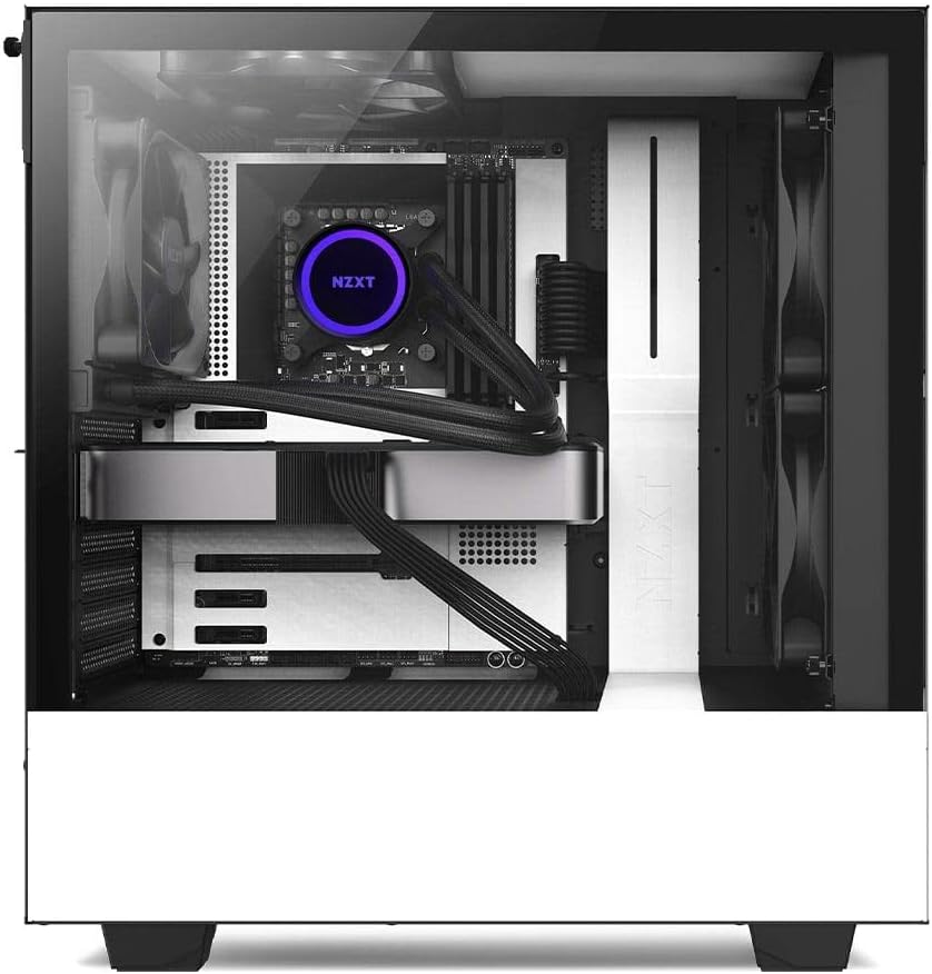 NZXT Kraken Elite 280 RGB - Refroidisseur de liquide CPU AIO - Radiateur 280mm - Ventilateur F280 RGB - IPS LCD 2,72 personnalisable - Turbine Pump - LGA 1700 1200 115X 1851 / AM5 AM4 - Noir
