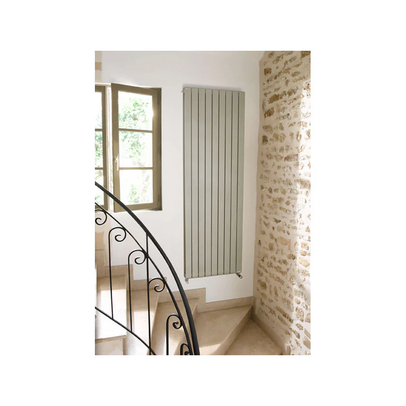 Radiateur à Eau Chaude Fassane Prem S Vertical Double Blanc 1800w Acova Shxd 200 059 Acova