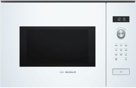 Bosch BFL634GS1 - Série 8 - Micro-ondes intégrable - 60 x 38 cm - 21 litres - Inox