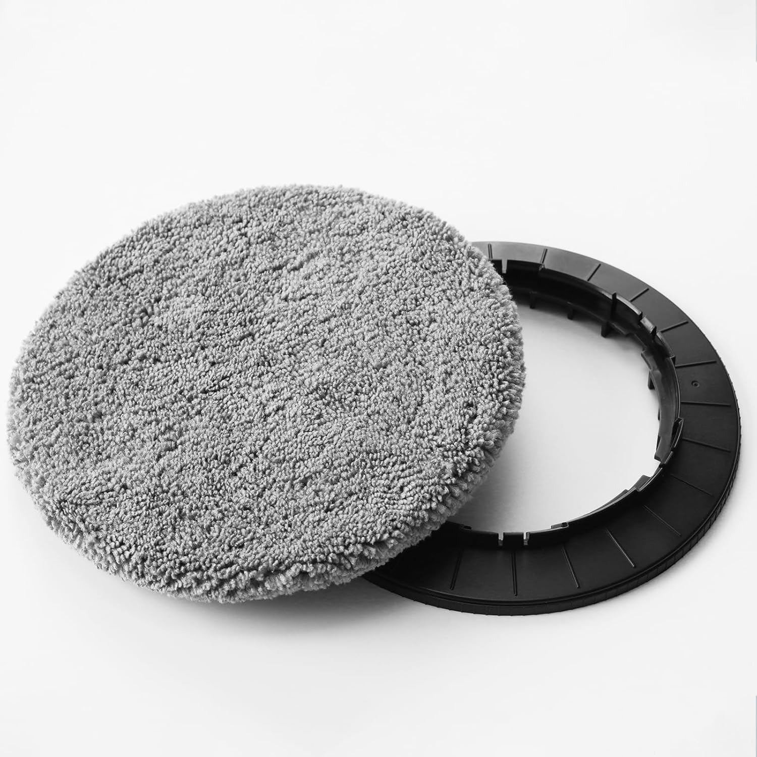 HUTT DDC55 Robot Nettoyeur Vitre, Robot Laveur de Vitre Automatique, Système de Sécurité, Navigation Intelligente, Télécommandé, pour Toutes Les Surfaces Lisses, avec 12 Chiffons