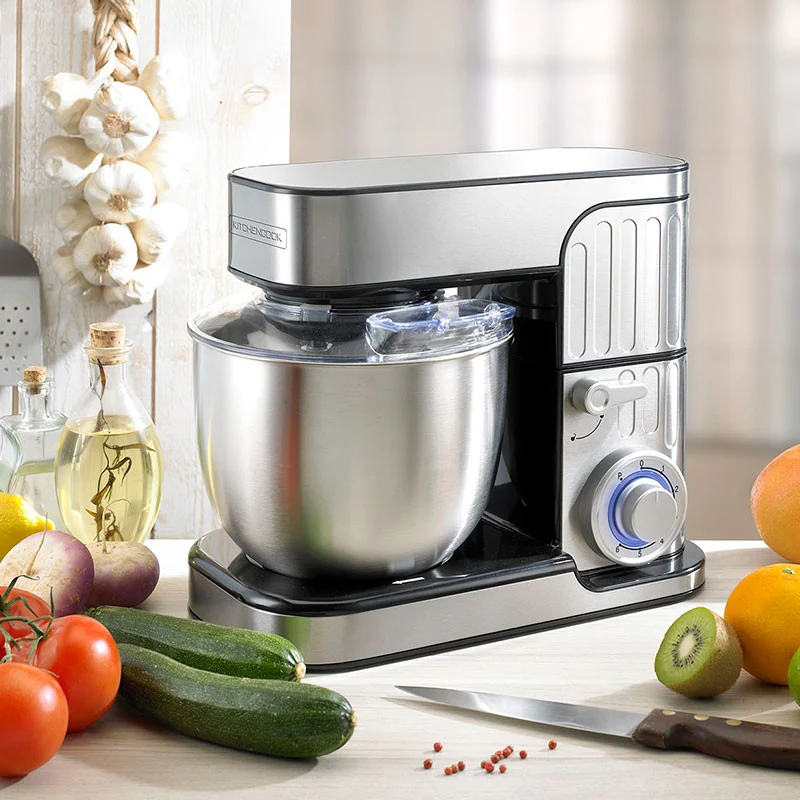 Robot pétrin inox avec mouvement planétaire ANTARA gris Kitchencook