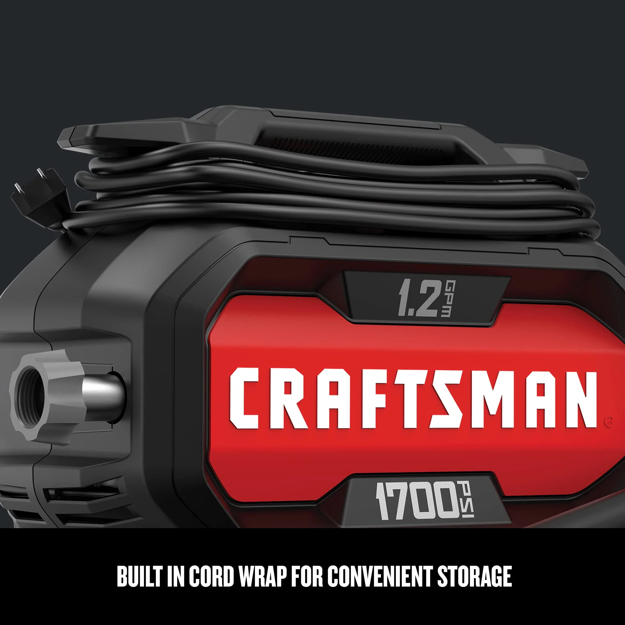 Craftsman Electric Pressure Washer, 1700-PSI, 1.2-GPM