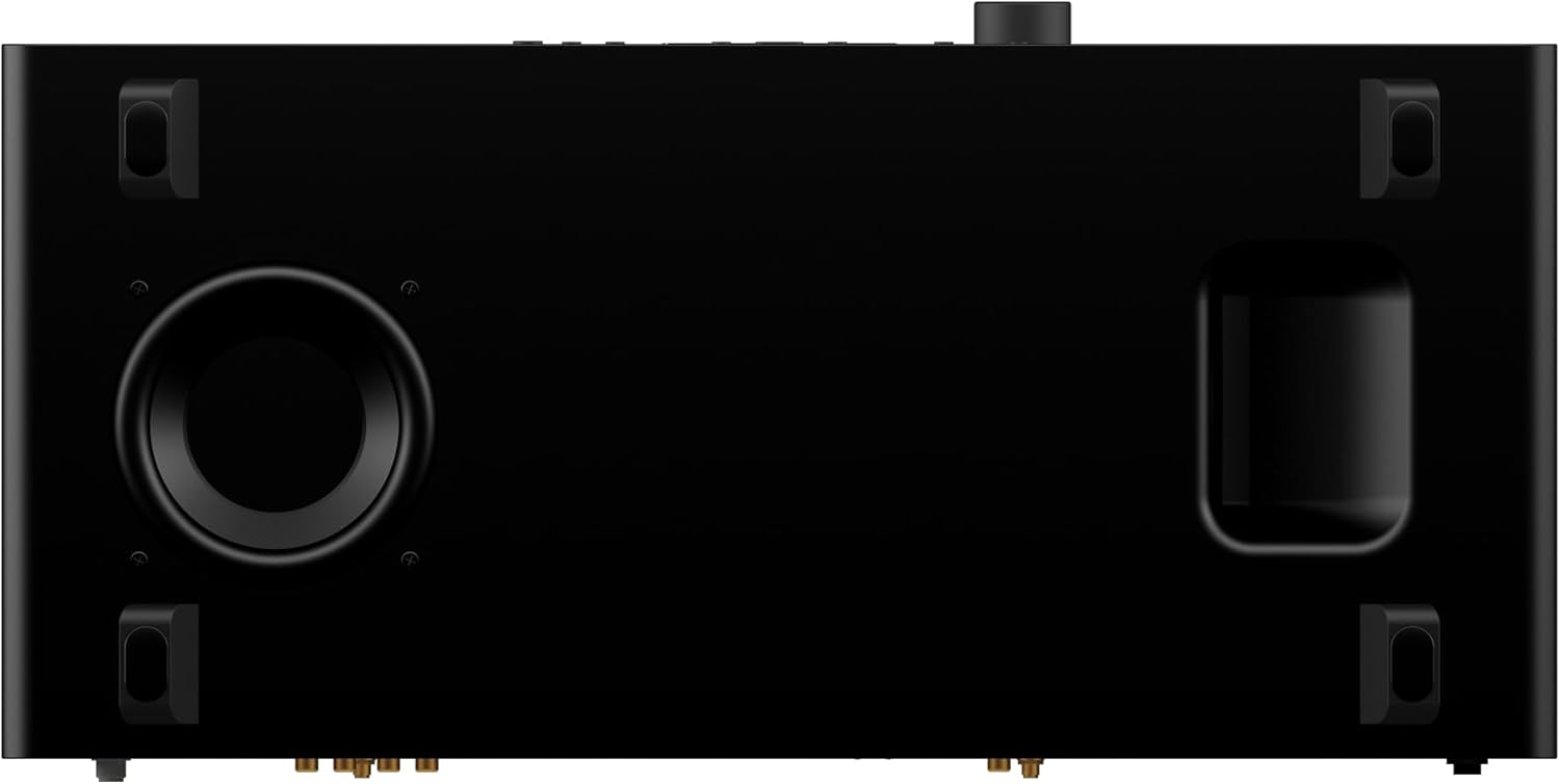 sonoro MEISTERSTÜCK (Gen.2) Chaîne Hi-FI (Airplay, Chromecast, Spotify, Tidal, FM, Dab+, USB) Noyer