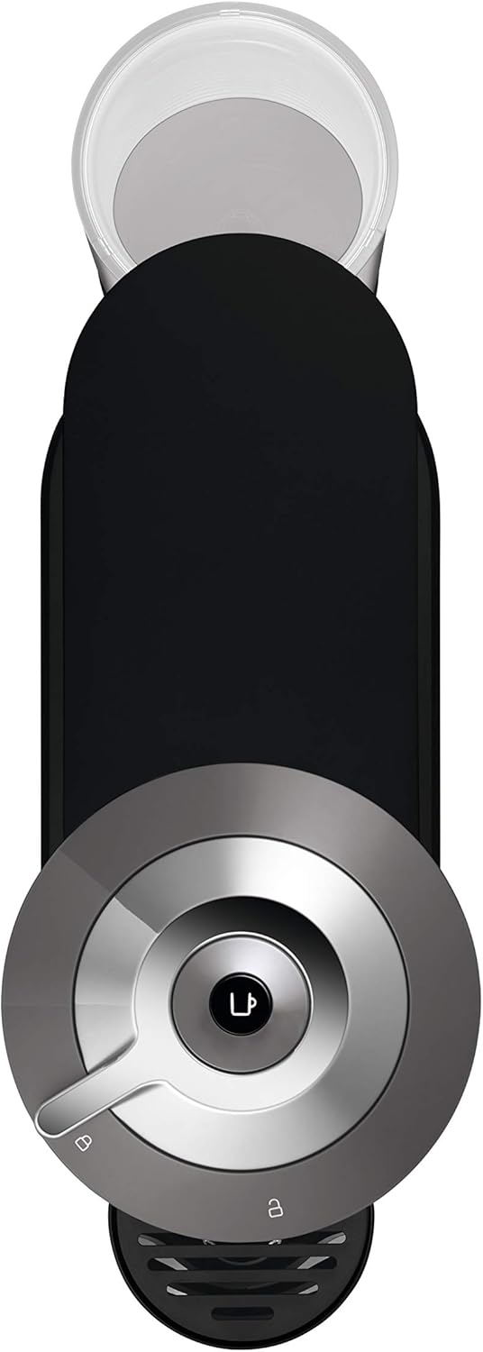 Nespresso Machine à café à capsules DeLonghi ENV 120.BWAE Vertuo Next Premium avec mousseur à lait, marron