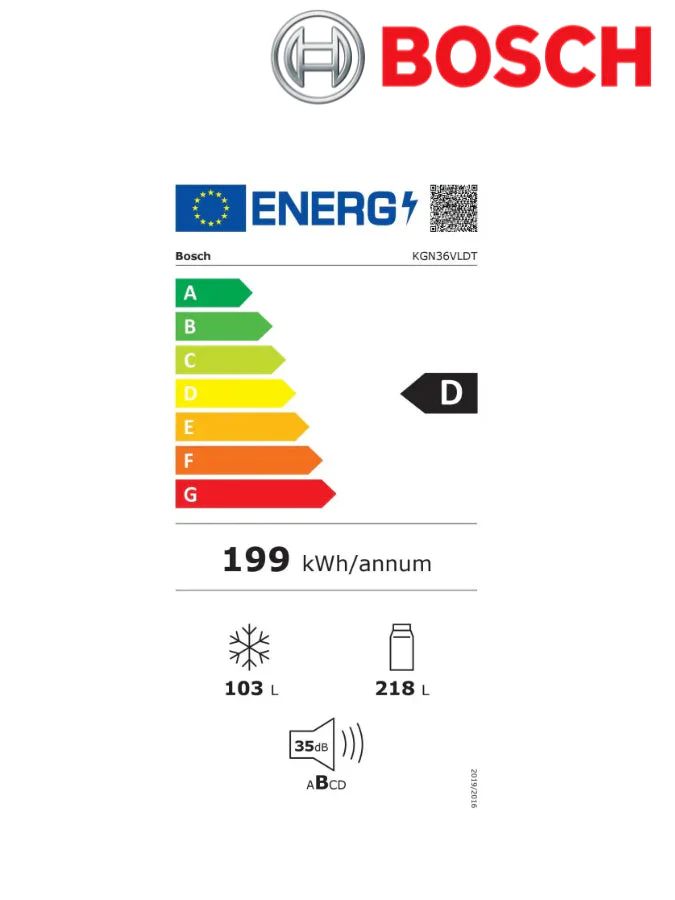 Bosch KGN36VLDT