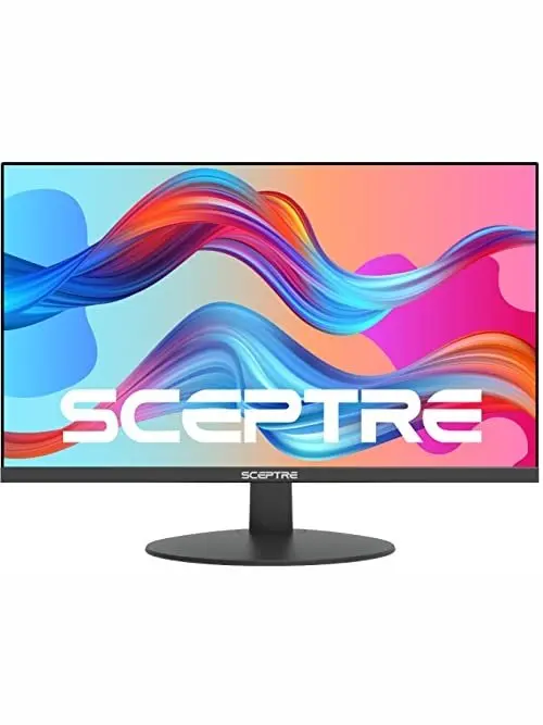 Sceptre IPS 27-Inch Business Computer Monitor 1080p 75Hz with HDMI VGA Build-in Speakers, Machine Black 2020 (E275W-FPT), 27