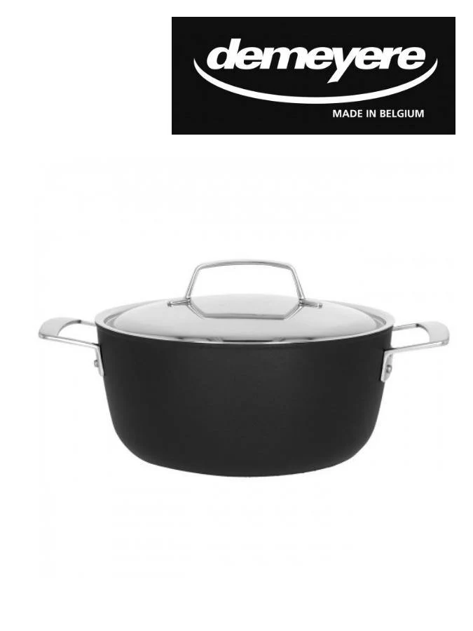 DEMEYERE ALU PRO 5 CASSEROLE AVEC COUVERCLE DURASLIDE TITANIUM