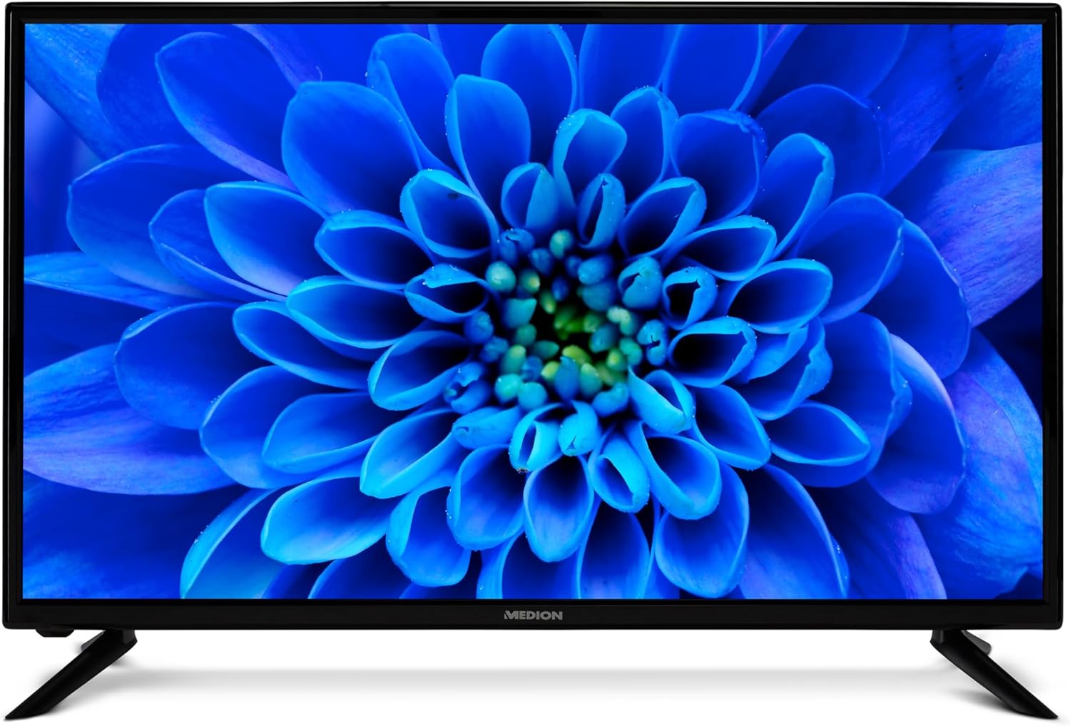 MEDION E14080 (MD 30224) Téléviseur Full HD 100,3 cm (40 Pouces) (Lecteur DVD intégré, récepteur Triple Tuner DVB-T2 DVB-C DVB-S2, 2 x HDMI, VGA, USB, Mediaplayer, CI+)