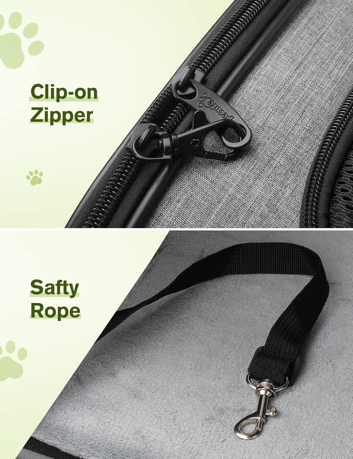 Pecute Sac de Transport pour Animal Domestique, Tissu en Maille Respirant, Convient pour Les Voyages, utilisé pour Chien, Les Chats et Les Chiots de Moins de 6 kg