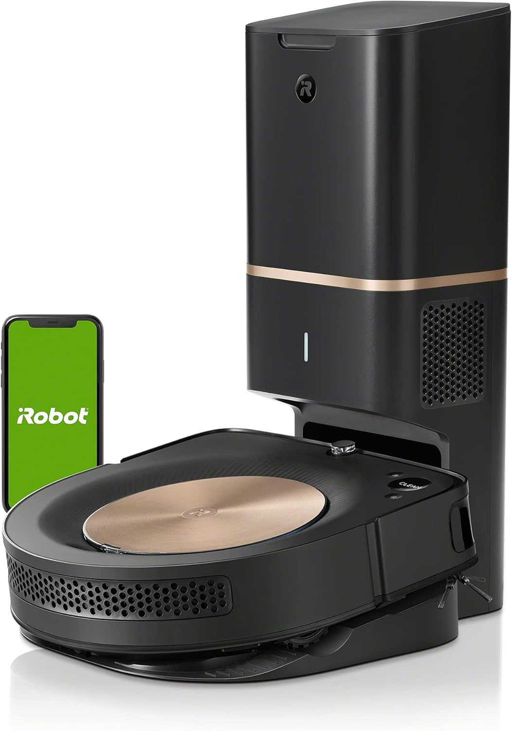 iRobot Roomba Combo j9+ Vacuum and Mop Robot with Automatic Suction/Refill Station, Mapping, PrecisionVision Navigation, 4-Stage Cleaning, Object Detection/Avoidance, Voice Assistant Compatible