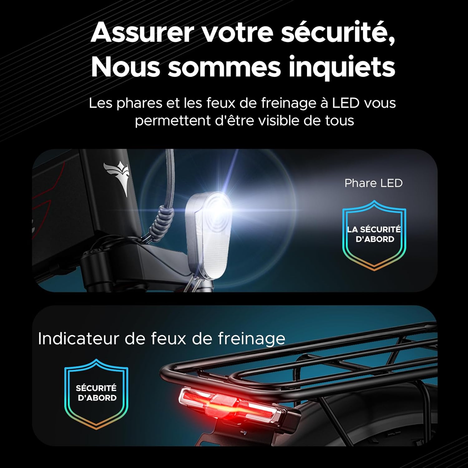 ENGWE EP-2 Pro Vélo électrique Pliable 20 × 4.0 Fat Bike Electrique 7 Vitesses avec Batterie Amovible 48V 13Ah Autonomie 120km Tout-Terrain & VTT & Plage & Neige