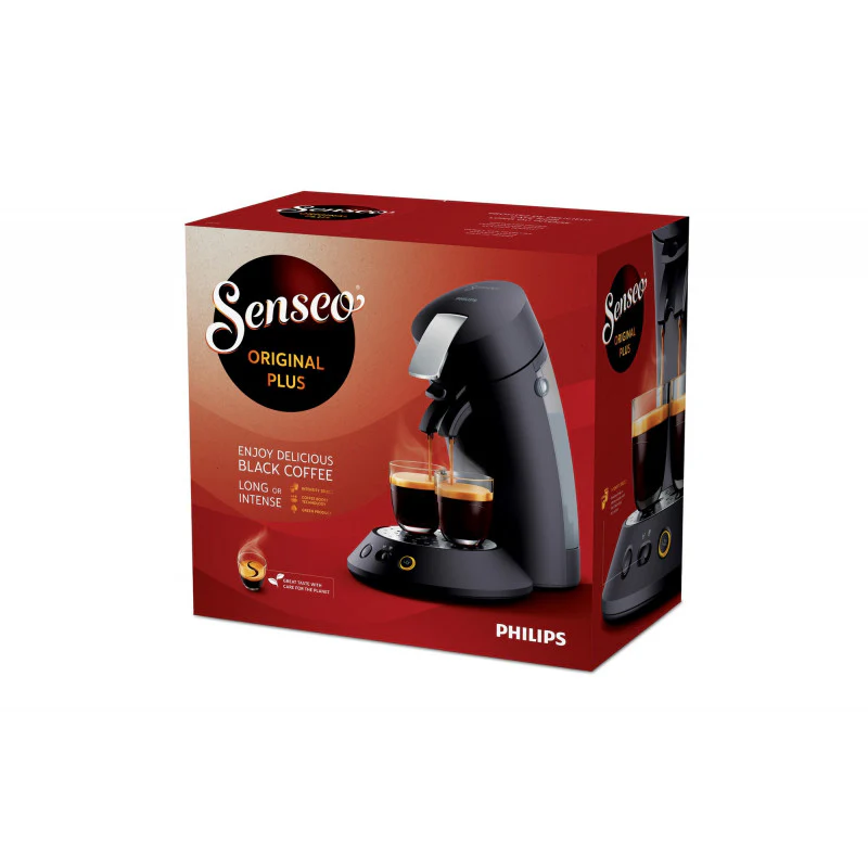 Cafetière à Dosette Ou Capsule   Senseo Csa220 61 Noir Gris Philips