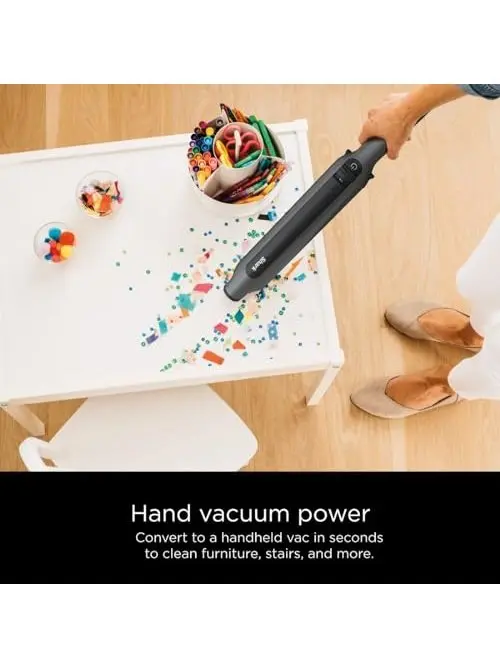 Shark WS642RG WANDVAC System Pet 3-in-1 Ultra-Lightweight Powerful Cordless Stick & Handheld Vacuum Combo with Charging Dock, Duster Crevice Tool & Pet Multi-Tool, Rose Gold