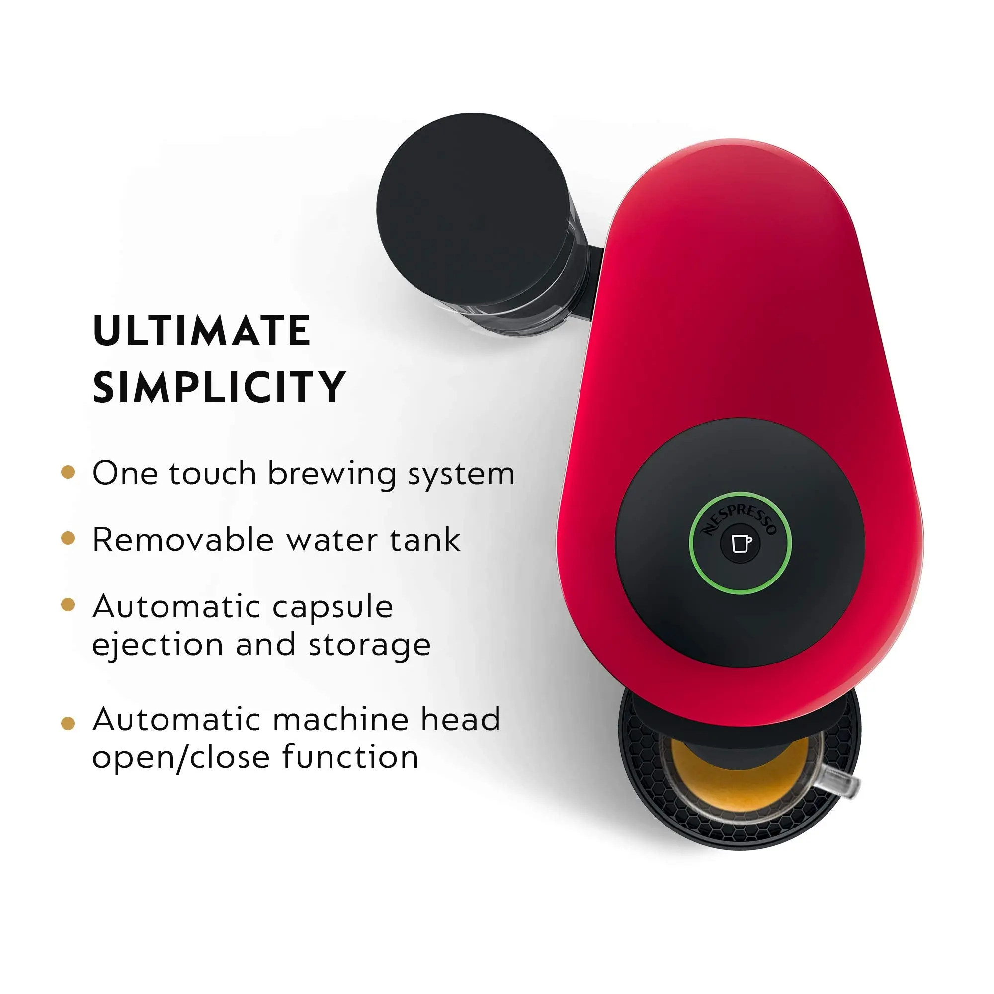 Nespresso Vertuo Plus Deluxe Coffee and Espresso Maker by De'Longhi, Matte Black