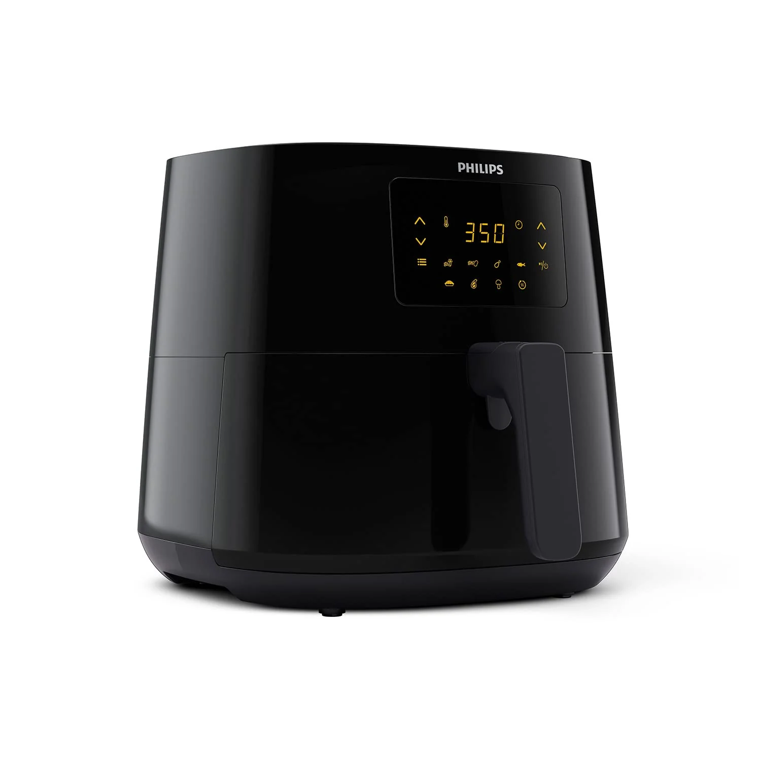 Philips Essential Airfryer XL 2.65lb/6.2L Capacity Digital Airfryer with Rapid Air Technology, Starfish Design, Easy Clean Basket, Black, (HD9270/91)