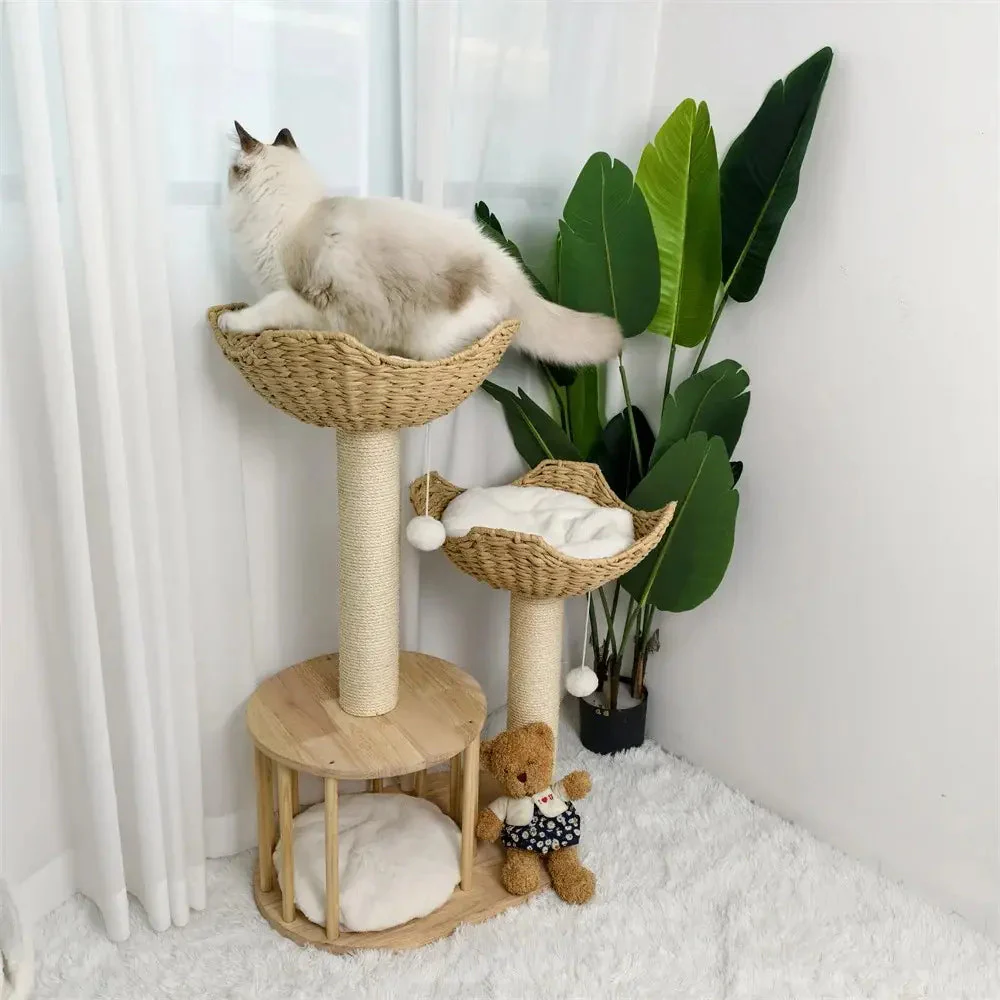 Arbre à chat design luxe - Confort et élégance