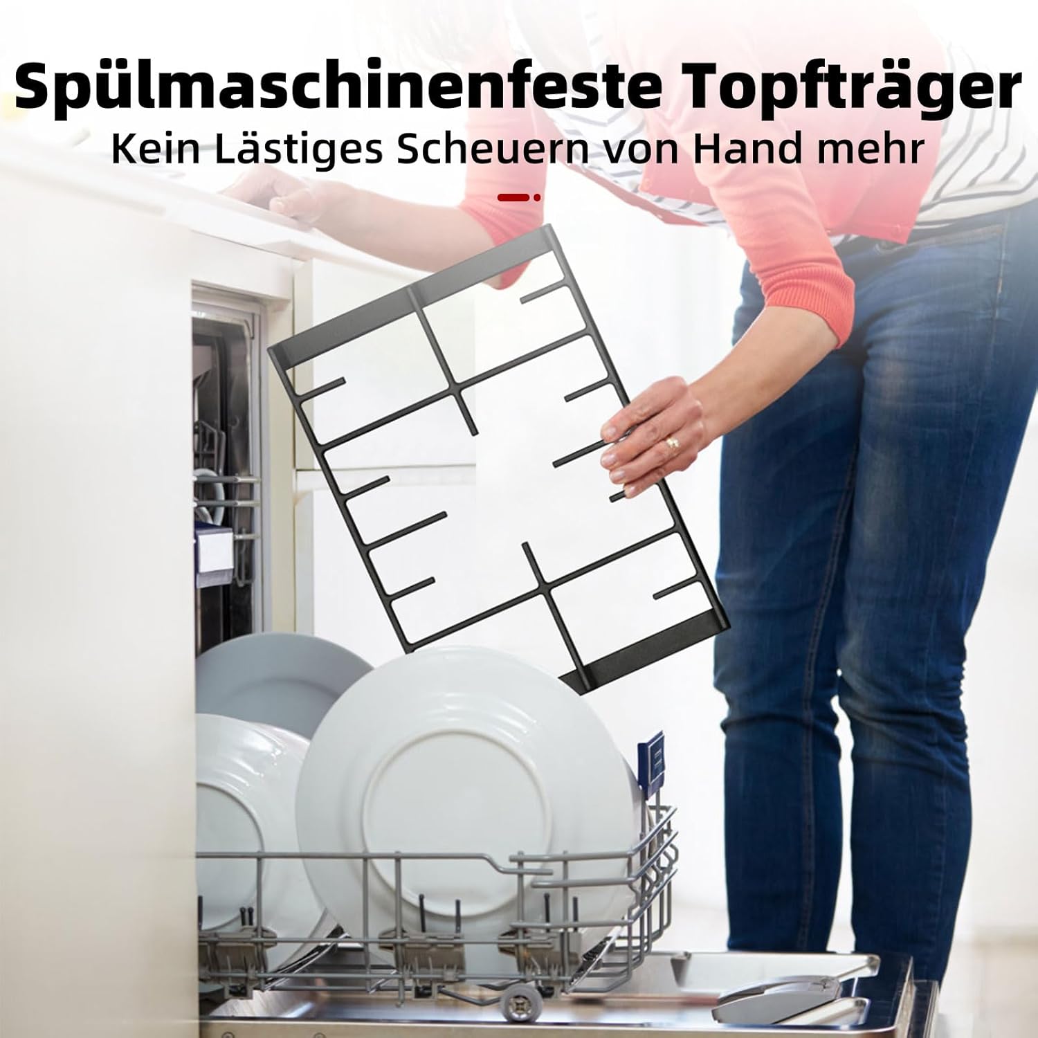 GASLAND GH2805BG1FC Table de cuisson à gaz 5 feux, Cuisinière à gaz avec brûleur wok, Table de cuisson à gaz encastrable, 76cm noir Cuisinière à gaz en verre, Cuisinière à gaz 10,4KW, GPL/NG