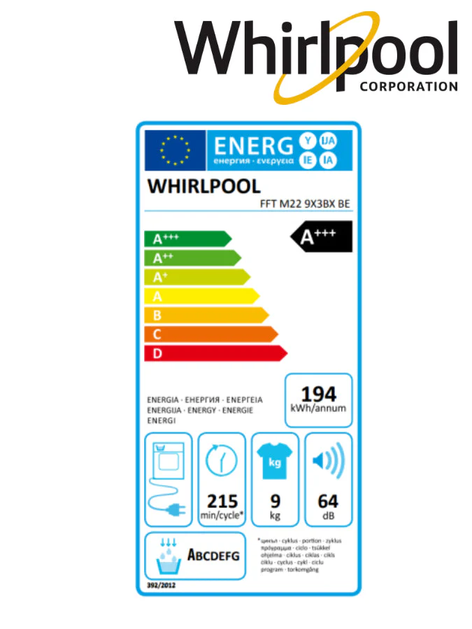 Whirlpool FFTM229X3BXBE