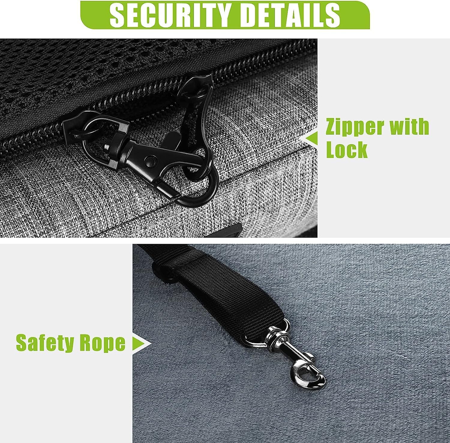 Pecute Sac de Transport pour Animal Domestique, Tissu en Maille Respirant, Convient pour Les Voyages, utilisé pour Chien, Les Chats et Les Chiots de Moins de 6 kg