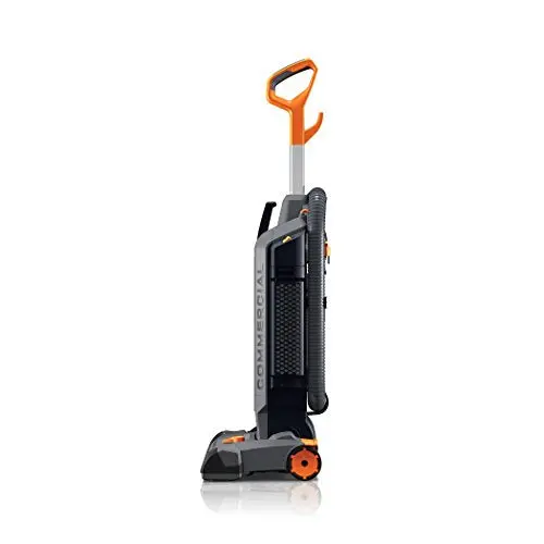 Hoover Commercial HushTone Upright Vacuum Cleaner, 15 inches with Intellibelt, For Carpet and Hard Floors, CH54115, Gray