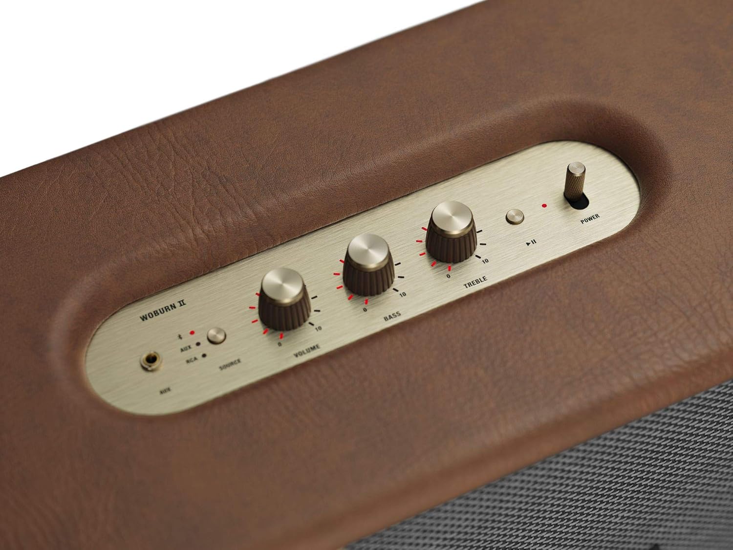 Marshall Stockwell II Enceinte Bluetooth Portatif - Noir et Laiton[Exclusif Amazon]