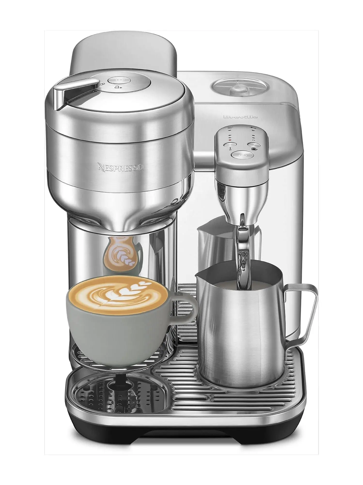 Breville Nespresso Vertuo Creatista BVE850BSS, Brushed Stainless Steel