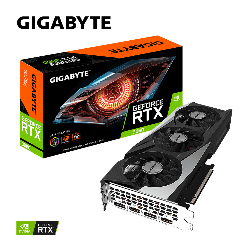 Gigabyte GeForce® RTX 3060 Gaming OC 12G 2.0