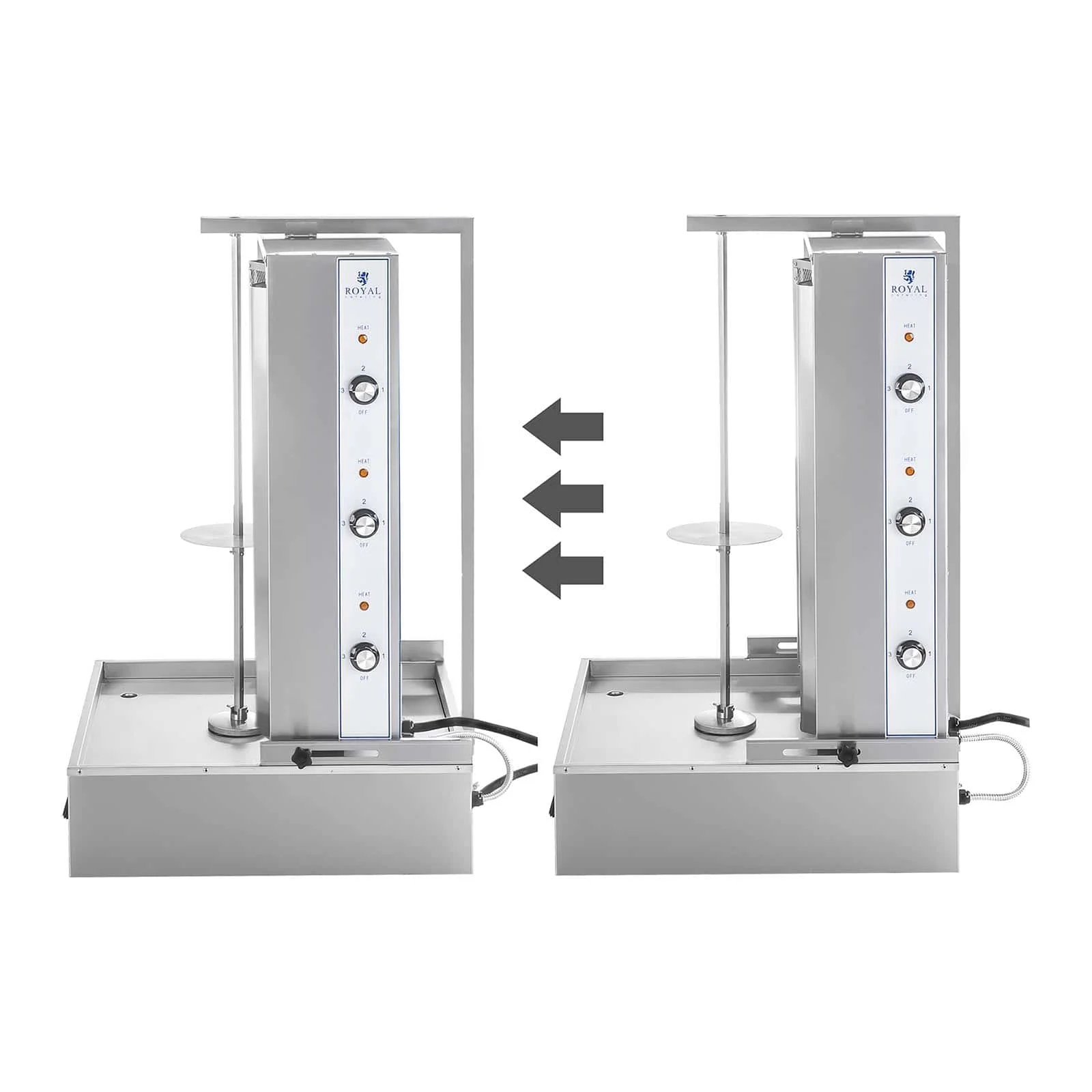 Kit kebab : machine et couteau électrique 3 niveaux de cuisson 6 000 watts 14_0004991