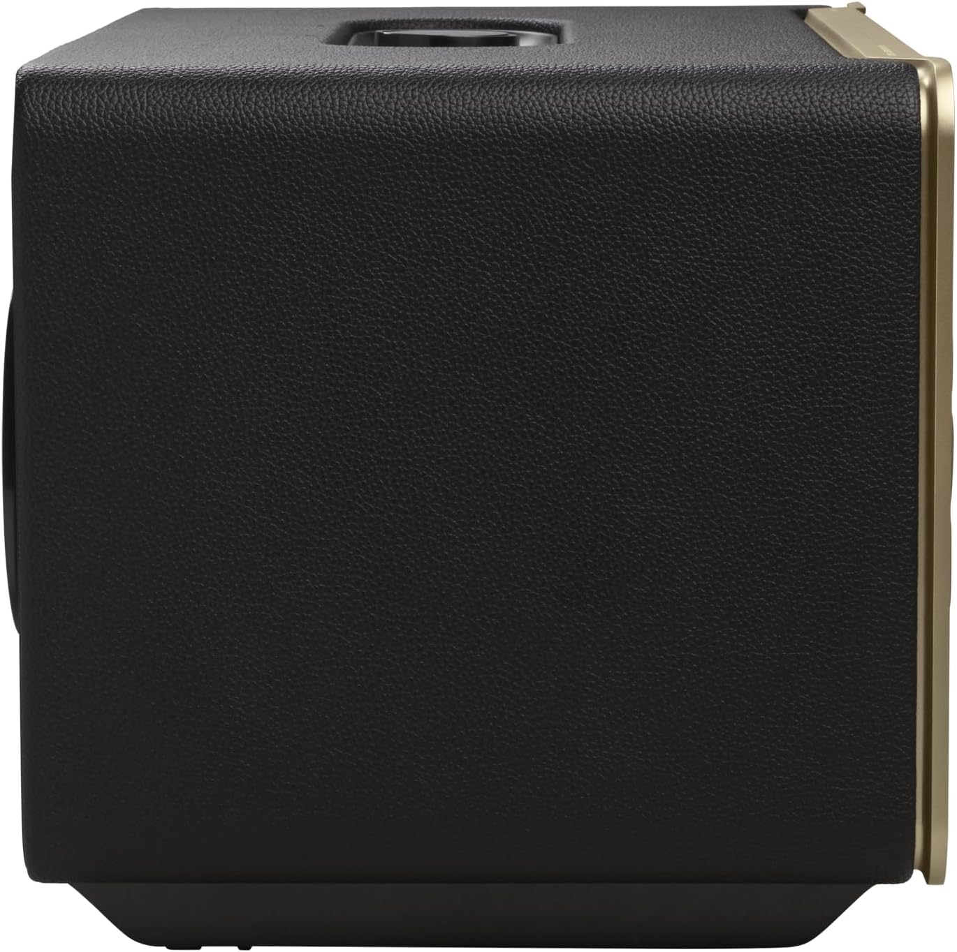 JBL Authentics 200 Enceinte Smart Home avec Wi-Fi, Bluetooth et assistants vocaux, design rétro, noire, Prise européenne (Type C)
