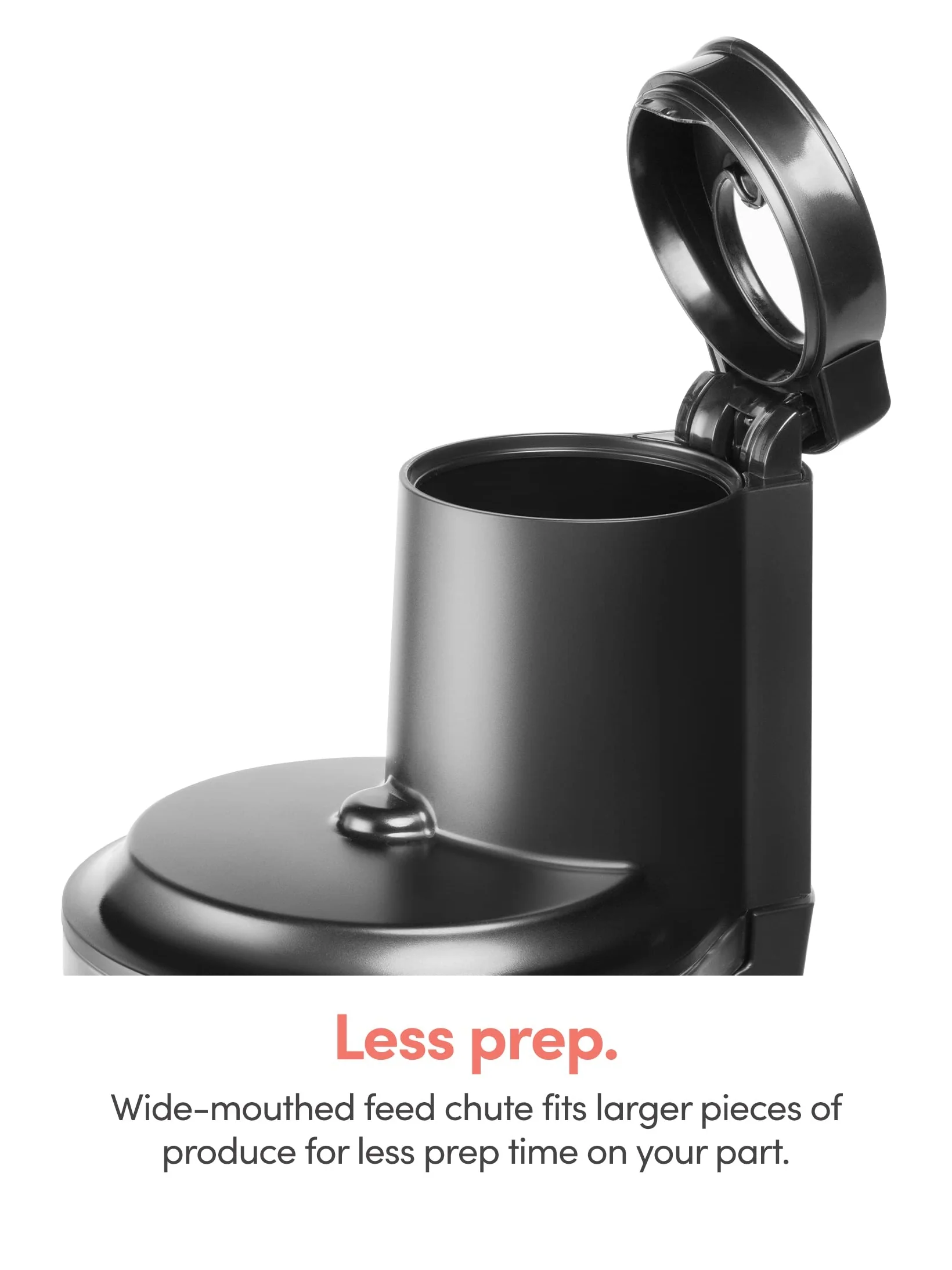 nutribullet Slow Juicer, Slow Masticating Juicer Machine, Easy to Clean, Quiet Motor & Reverse Function, BPA-Free, Cold Press Juicer with Brush, 150 Watts, Charcoal Black, NBJ50300, 24-oz