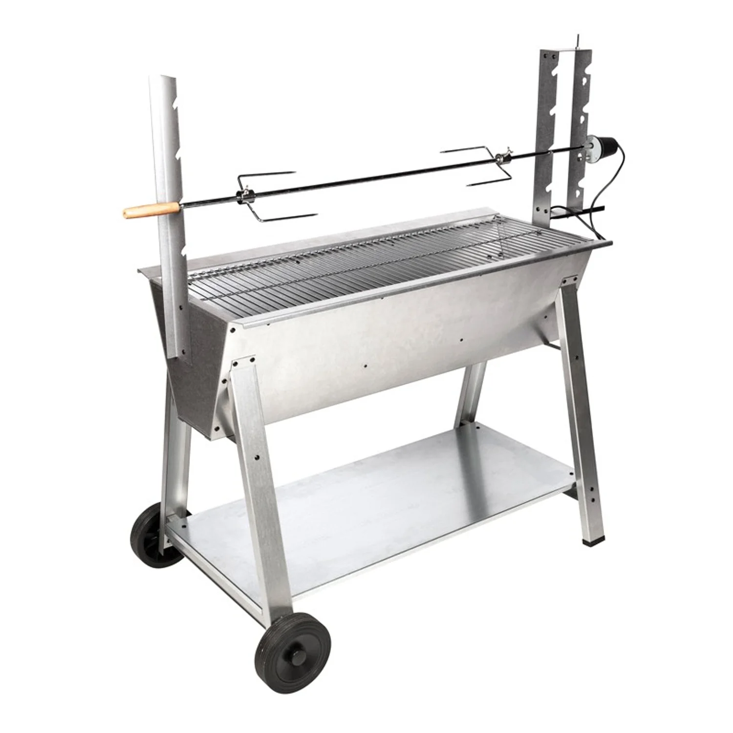 Rôtissoire à bois et à charbon de bois TITAN Somagic