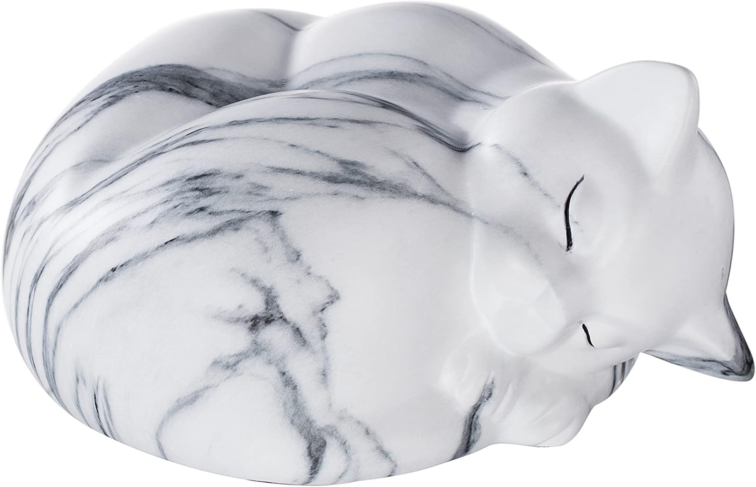 Kriss Art Urne pour animal de compagnie, urne de crémation en résine pour chat, urne pour cendres, urne pour petit animal