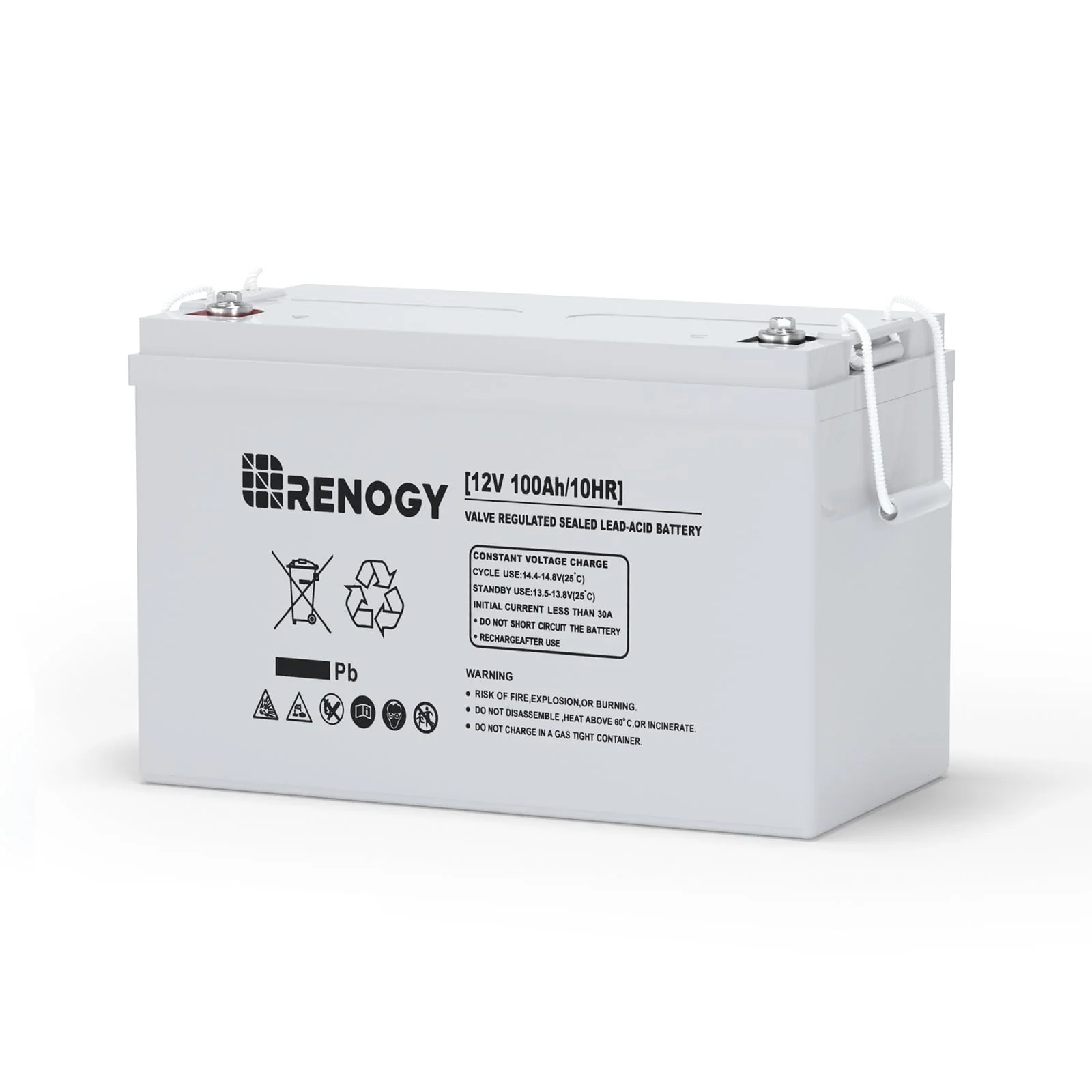 Renogy Deep Cycle AGM 12 Volt 100Ah Battery