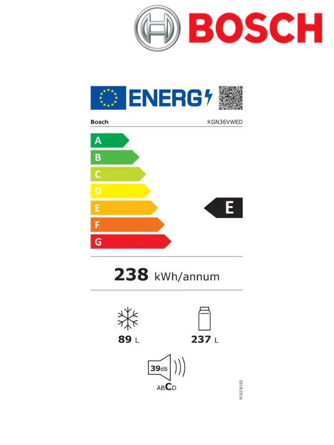 Bosch KGN36VWED