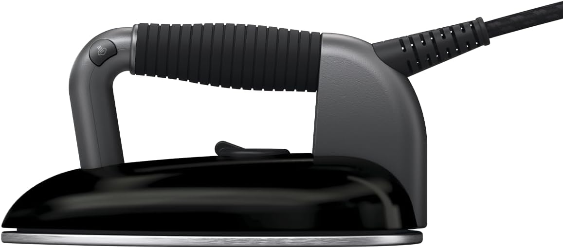 Laurastar Lift Plus Ultimate Black, Centrale Vapeur Nomade 3en1, Repasse, Défroisse et Purifie Vos Textiles, Vapeur Hygiénique, Design, Réservoir Amovible, Repassage Vertical, Enrouleur Automatique,