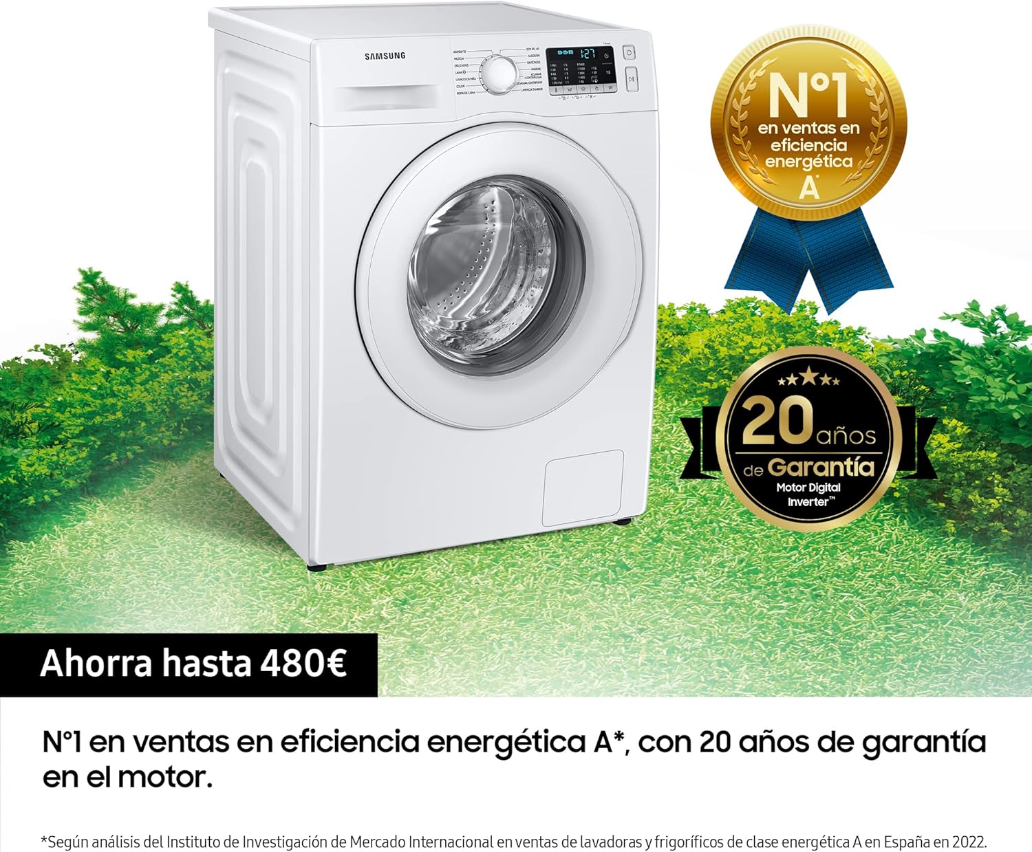 Machine à laver Samsung WW90T936DSH 9 kg