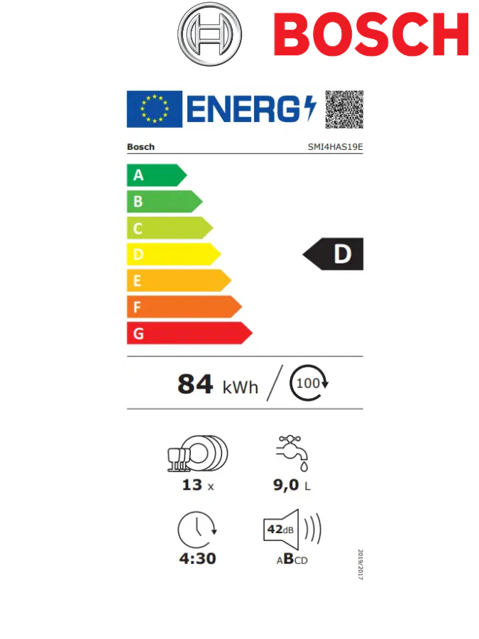 Bosch SMI4HAS19E
