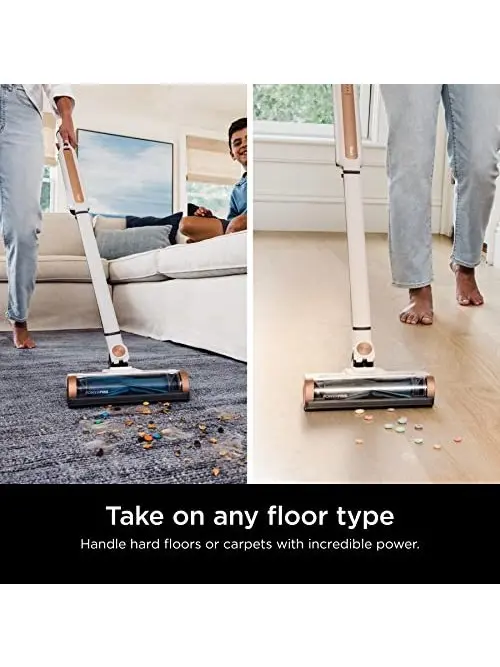 Shark WS642RG WANDVAC System Pet 3-in-1 Ultra-Lightweight Powerful Cordless Stick & Handheld Vacuum Combo with Charging Dock, Duster Crevice Tool & Pet Multi-Tool, Rose Gold