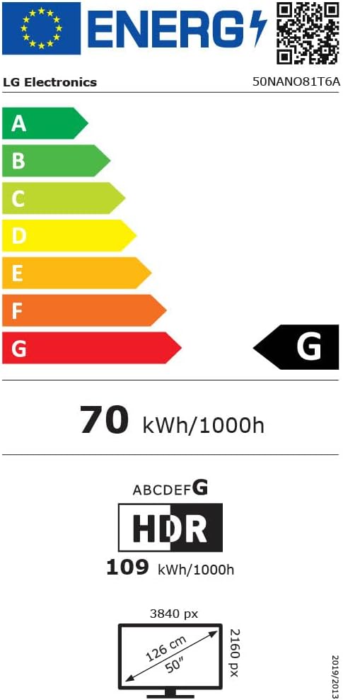 LG TV LED 2024 | 50UT73 | 50 Pouces | UHD | Processeur α5 gen 7 AI 4K, Noir